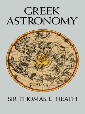 cover image of Greek Astronomy